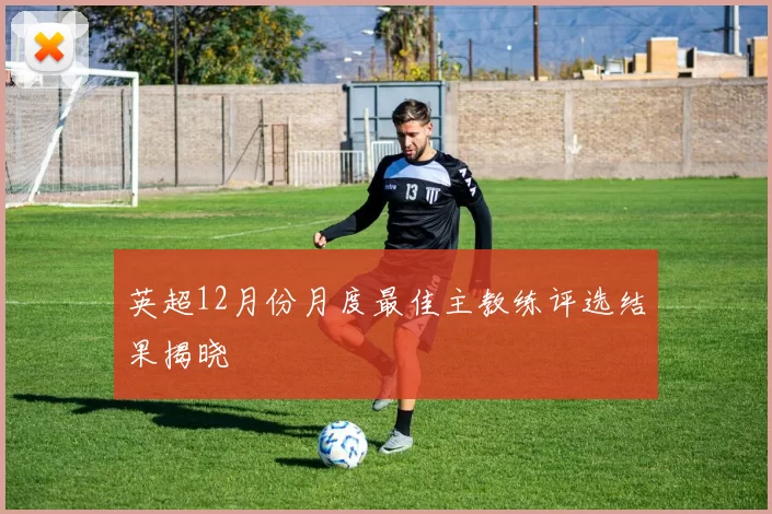 英超12月份月度最佳主教练评选结果揭晓