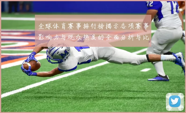 全球体育赛事排行榜揭示各项赛事影响力与观众热度的全面分析与比较